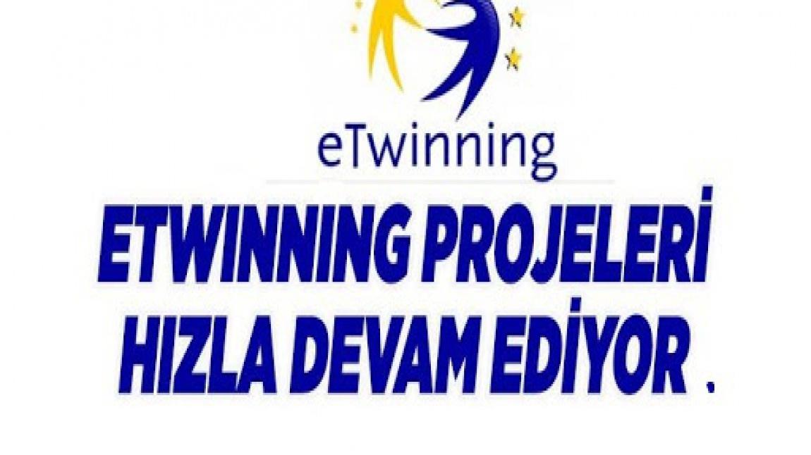 Okulumuz e-Twinning Avrupa Kalite Etiketi aldı.